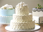 White Rose Wedding Cake
